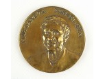 Margareta Mikkelsen genetikus bronz plakett