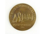 S.O.S. gyermekfalu 1986 bronz plakett