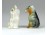Régi kisméretű porcelán fiú-lány pár