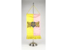 Fém zászlórúd Lipótváros zászlóval 48 cm