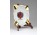 Bad Driburg aranyozott porcelán hamutál