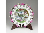 Washington D.C. képes porcelán dísztányér 13.5 cm