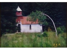 Keretezett jelzett színes művészi fotográfia 2005