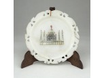 Taj Mahal gyöngyházberakásos sótányér 10 cm