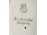 Régi jelzett Drasche porcelán sirály 14.5 cm