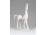 Régi kisméretű Aquincum porcelán ló 11 cm