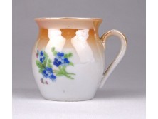Régi kisméretű jelzett porcelán komacsésze komabögre 5.5 cm