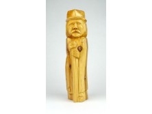 Bodor Ernő : Juhász fafaragás 21.5 cm