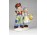 Flamand porcelán gyerek figura páros 11.5 cm