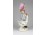 Régi porcelán kislány libával figura 14.5 cm
