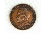 Lapis András : Szent-Györgyi Albert bronz érem
