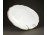 Aranyozott szélű fehér Zsolnay porcelán pecsenyés tál