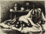 Kiss Terézia : "Csendélet banánnal" 1967 43 x 61.5 cm