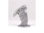 Art deco marabu fém szobor 5 cm