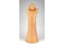 Varga Enikő : Kerámia figura 32.5 cm 1988
