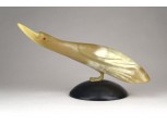 Szarvasmarha szaruból faragott madár 18.5 cm