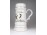 OMBKE porcelán bányász söröskorsó 19.5 cm