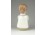 Jelzett Aquincum porcelán kislány figura