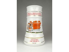 Tűzoltó porcelán söröskorsó 21 cm
