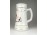 Tűzoltó porcelán söröskorsó 21 cm