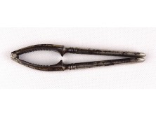 Régi fém diótörő mogyorótörő konyhai eszköz 15.5 cm