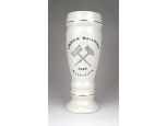 OMBKE porcelán bányász söröskorsó 23.5 cm