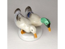 Régi Aquincum porcelán kacsa pár