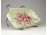 Vajszínű nagyméretű Hollóházi porcelán hamutál 17 cm