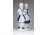 Régi porcelán figura pár 14.5 cm