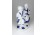 Régi porcelán figura pár 14.5 cm