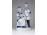 Régi porcelán figura pár 15.5 cm