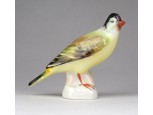 Régi Aquincum porcelán madár figura