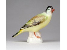 Régi Aquincum porcelán madár figura
