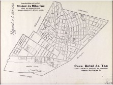 Régi keretezett Újpest térkép