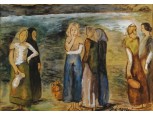 XX. századi festő : Vízhordó nők 1972