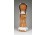 Jelzett copfos lány kerámia figura 27.5 cm
