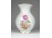Jelzett német porcelán ibolyaváza GDR 14 cm
