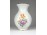 Jelzett német porcelán ibolyaváza GDR 14 cm