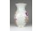 Jelzett német porcelán ibolyaváza GDR 14 cm