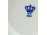Jelzett német porcelán ibolyaváza GDR 14 cm