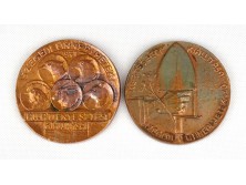 Szegedi Ünnepi Hetek 1971 plakett pár 8 cm
