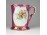 Antik irizáló felületű porcelán bögre