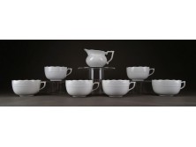 Hófehér mosogatógépben is mosható Herendi porcelán kávéskészlet