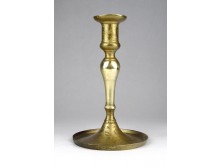Antik réz gyertyatartó 16.5 cm