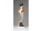 Régi porcelán favágó figura 16 cm