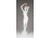 Régi Aquincum porcelán női akt 23.5 cm