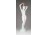 Régi Aquincum porcelán női akt 23.5 cm