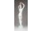 Régi Aquincum porcelán női akt 23.5 cm