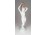 Régi Aquincum porcelán női akt 23.5 cm