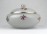 Régi nagyméretű Drasche porcelán bonbonier